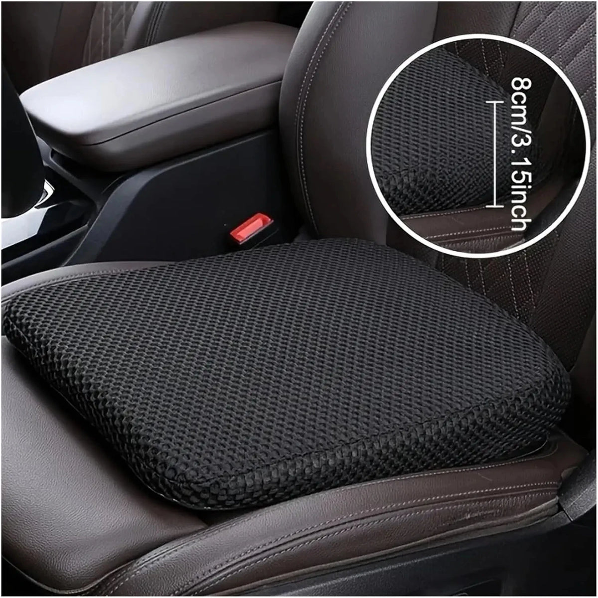 Thick Comfort Driving Seat Cushion - Breathable Polyester - Perfect Gift for Father'S Day, Anniversary,Anniversary Gift