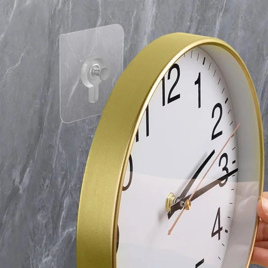 10-100PCS No Drilling Adhesive Wall Hooks Picture Frame Holder Poster Photo Clock Hooks Waterproof Bathroom Hanger Screw Hooks