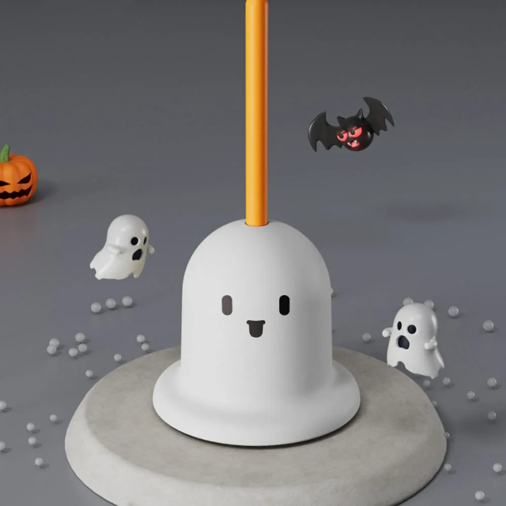 Cartoon Suction Cup Cat Teaser Wand - Bite-Resistant Feather Bell, Long Stick for Kittens Self-Play