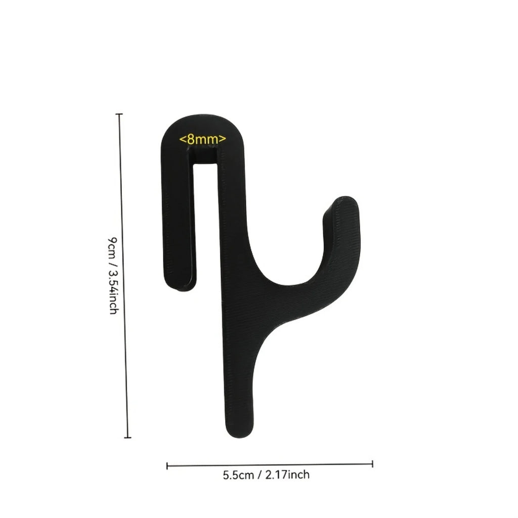 6/10pcs 3D Shower Door Towel Hook for 8mm Glass Doors Bathroom Hanger for Towels Bathrobes Clothes Laundry Dormitory Apartment