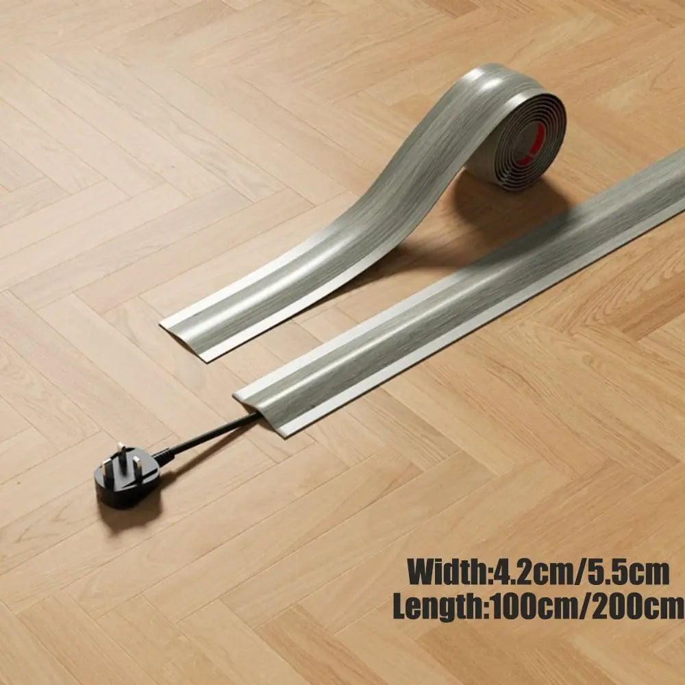 PVC Cord Covers for Wires on Floor Soft Floor Cable Cover Cord Hider Floor Cable Management Cable Protector