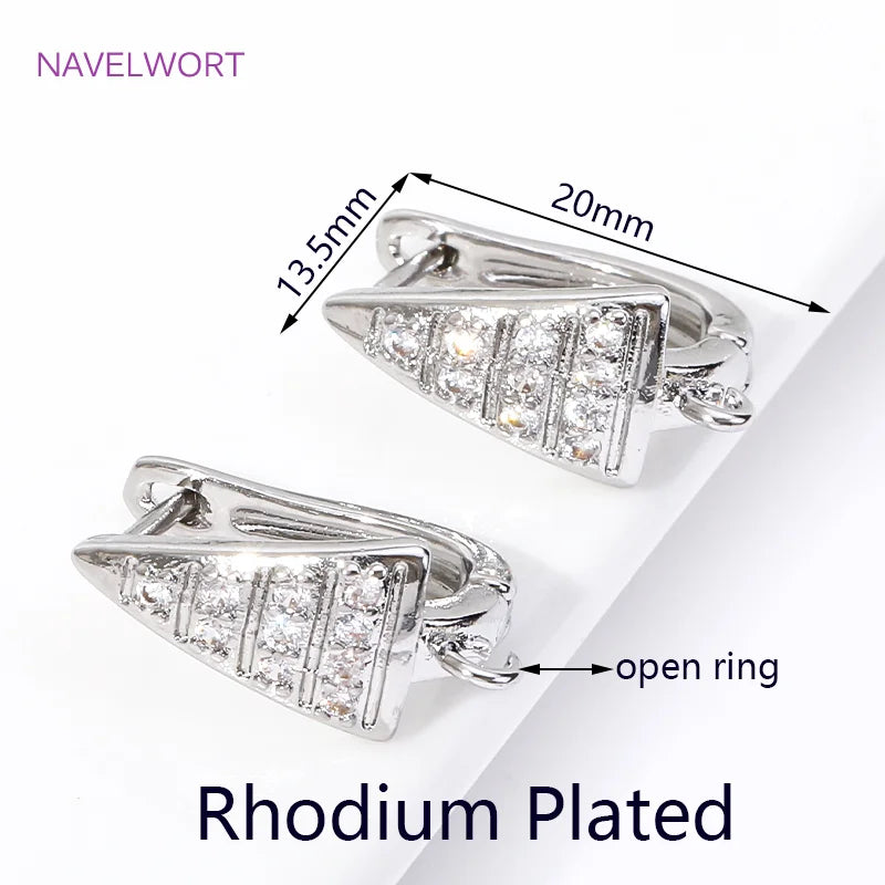 Multi Styles 18K Gold Plated Brass Shvenzy Earring Hooks Ear Wire Fastener,Accessories For Earrings,DIY Jewelry Making Supplies