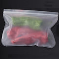 Reusable Food Storage Bags Silicone Stand Up Zip Shut Bag Leakproof Containers Cup Fresh Bag Fresh Wrap Ziplock Multifunction