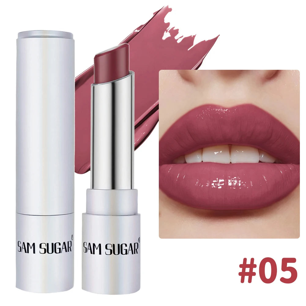 Butter Nourishing Lip Balm Long Lasting Moisturizing Plumping Soft Matte Lipstick Easy Apply