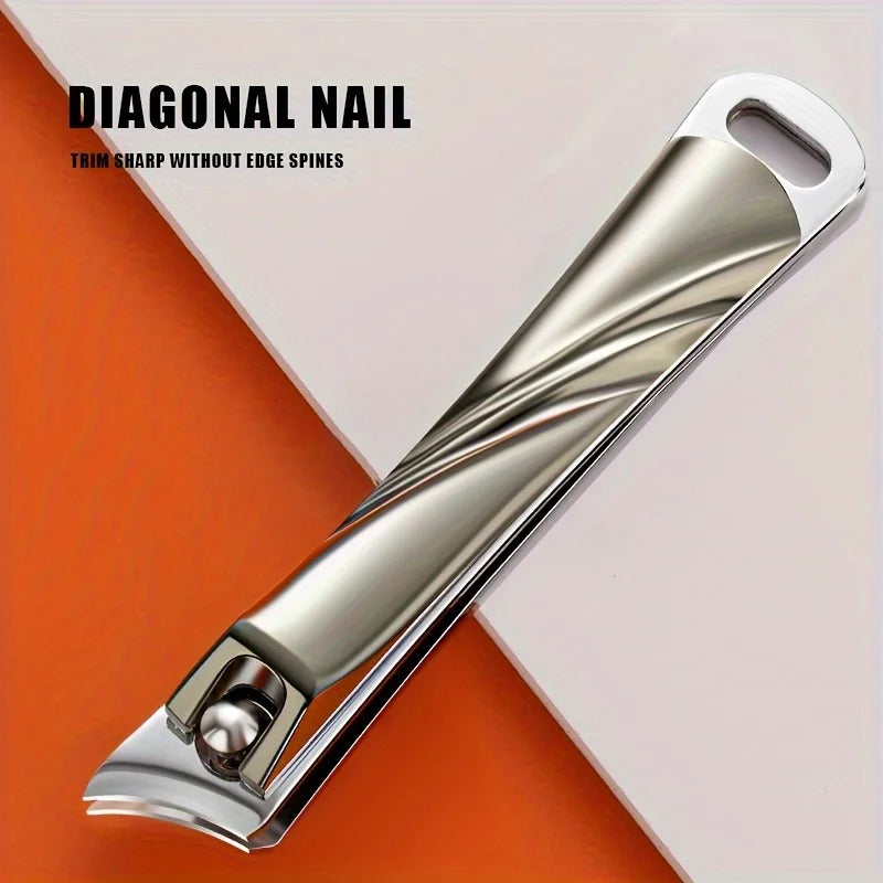 Professional Large Nail Clippers Diagonal Nail Clippers Opening Nail Clippers Set Single Pack Pedicure Tools