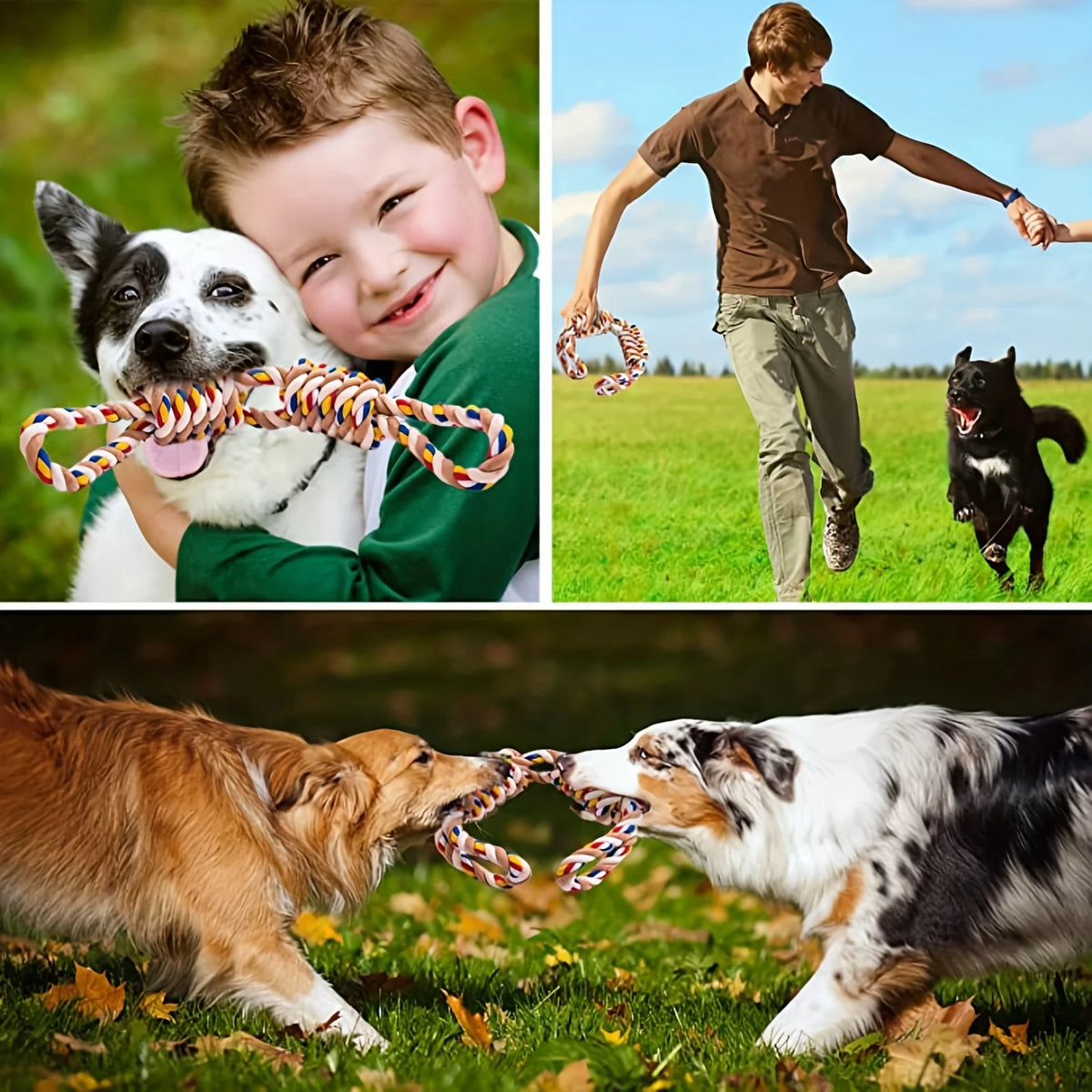 Pet Indestructible Toy For Medium Large Dogs Tough Nature Cotton Rope Puppy Toy Dog Antistress Fidget Toy Dog Toothbrush