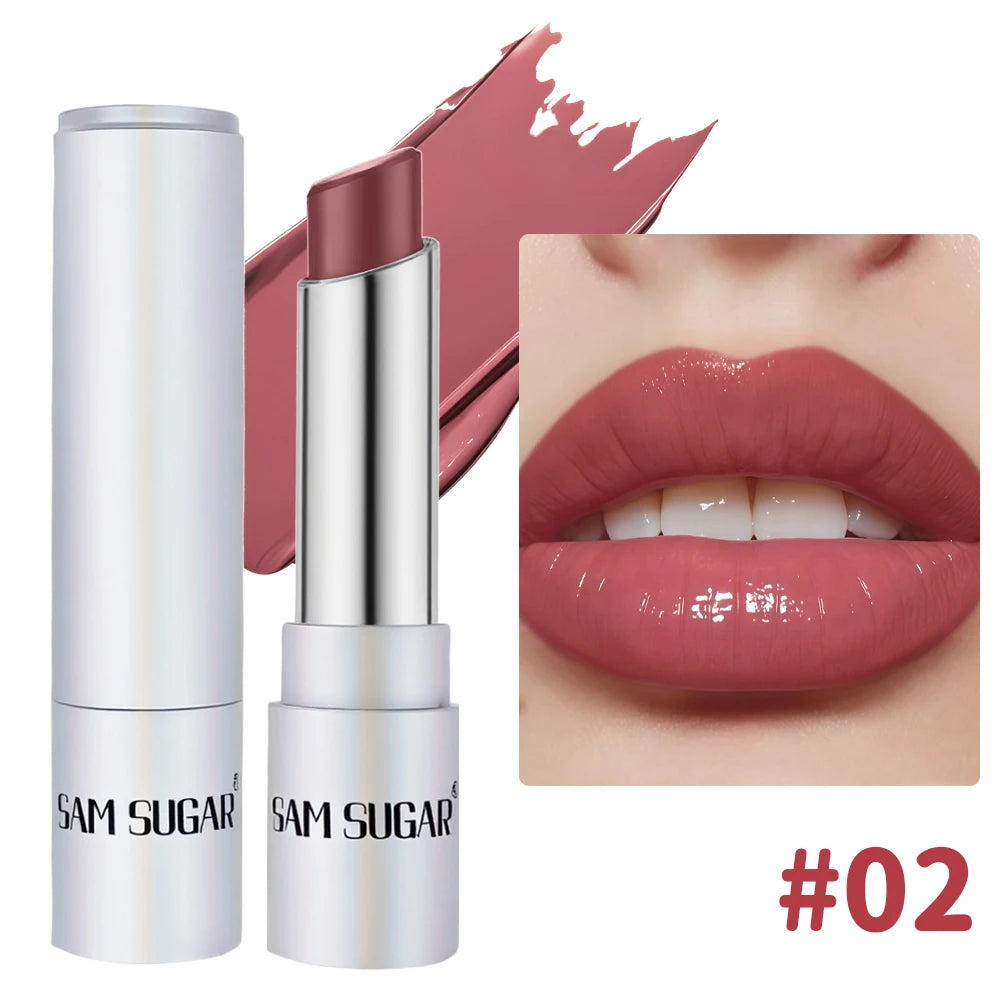 Butter Nourishing Lip Balm Long Lasting Moisturizing Plumping Soft Matte Lipstick Easy Apply