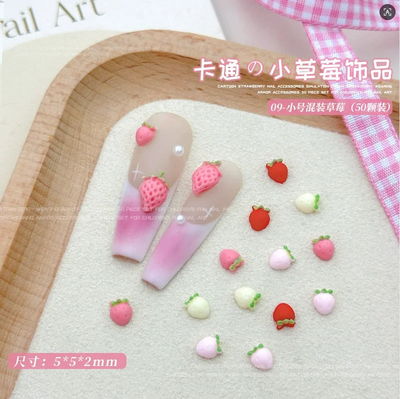20pcs New Nail Art Cartoon Accessories Little Yellow Duck Resin Cute Nail Charms Decorations Supplies DIY 3D Cute Nail Art Parts