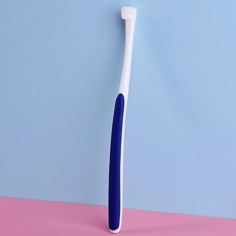 Dog Toothbrush Mini Head Pet Toothbrush Soft Hair Toothbrushes for Dog Teeth Cleaning Rabbit Small Pet Toothbrushes Mouth Clean