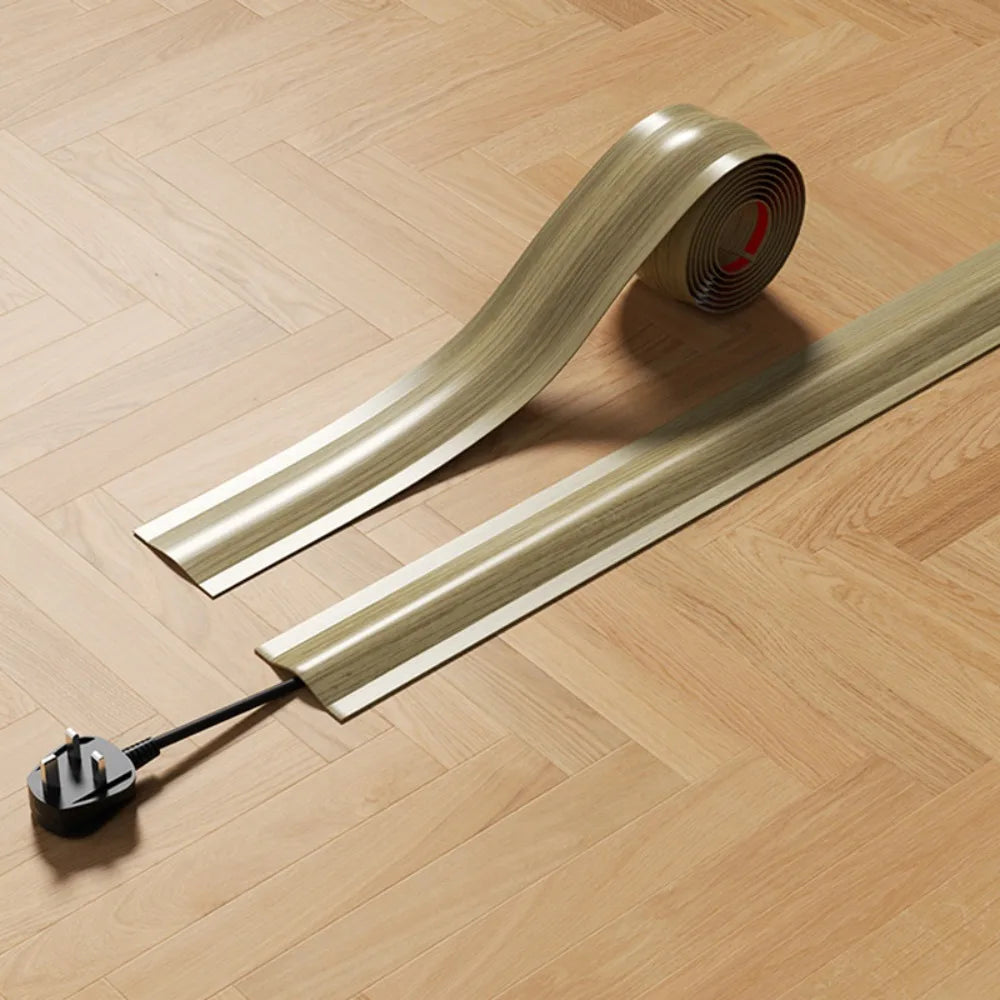 PVC Cord Covers for Wires on Floor Soft Floor Cable Cover Cord Hider Floor Cable Management Cable Protector