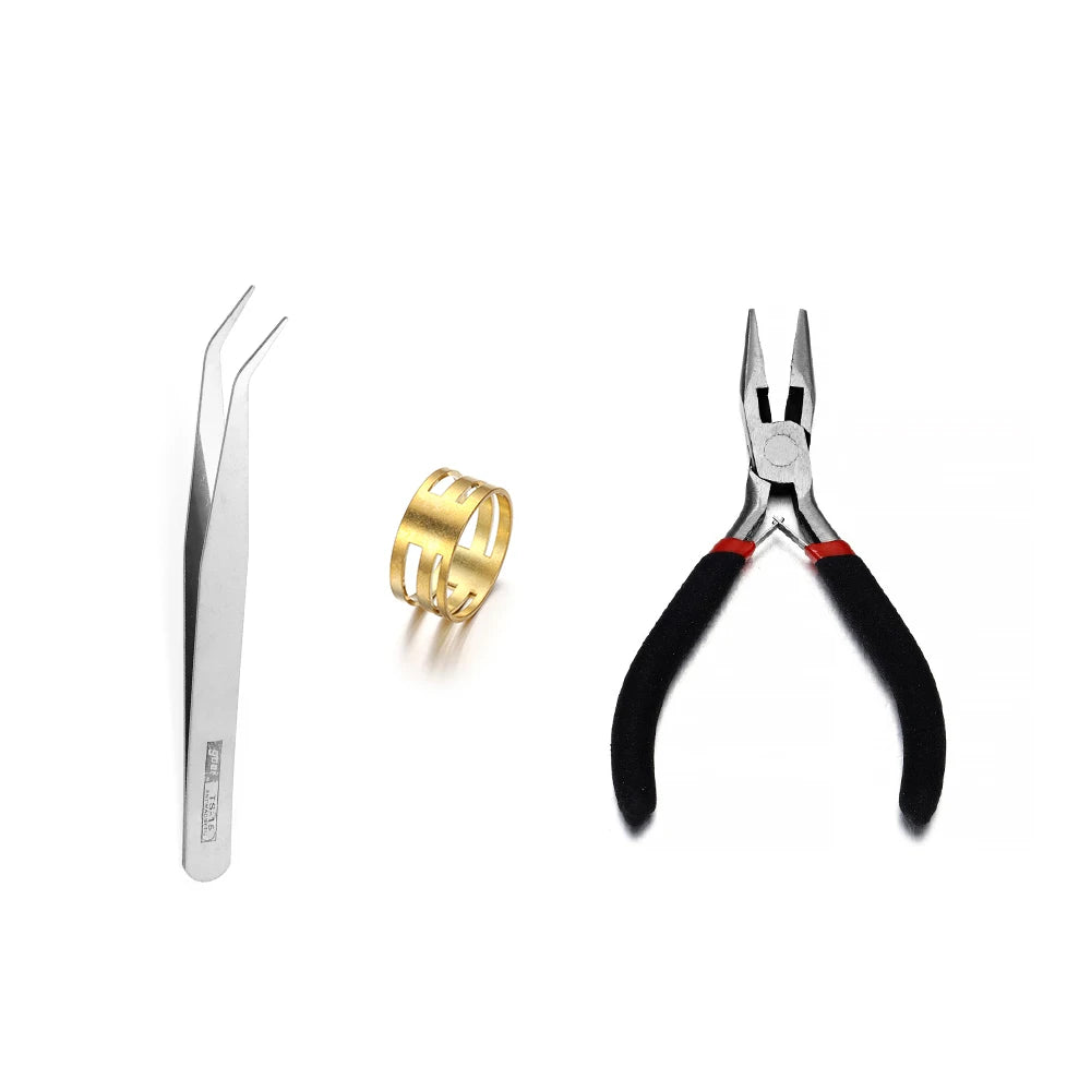 Alloy Accessories Jewelry Findings Set Repair Tools Lobster Clasp Open Jump Rings Earring Hooks for DIY Jewelry Making Supplies