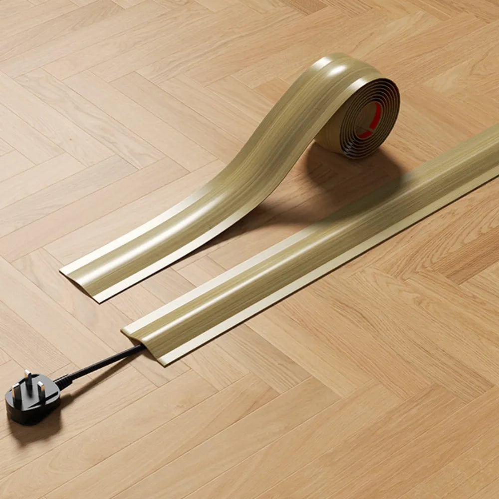 PVC Cord Covers for Wires on Floor Soft Floor Cable Cover Cord Hider Floor Cable Management Cable Protector