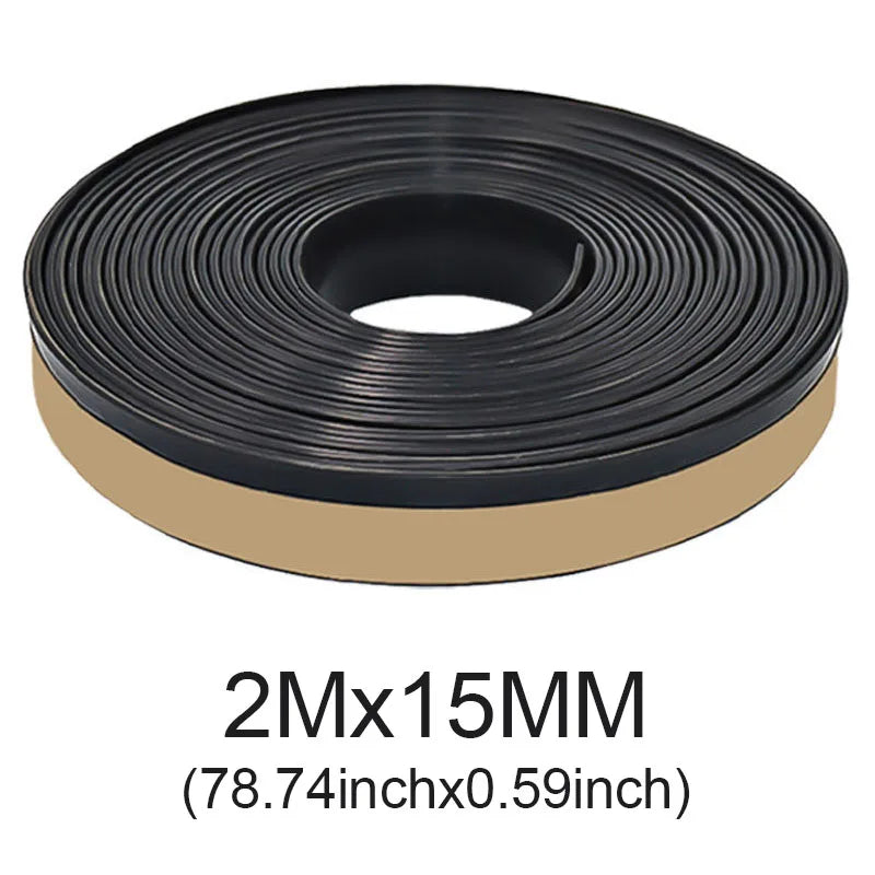 Car Outer Window Seal Strip Waterproof Rubber Weather Edge for Front Rear Noise Insulation Anti-Dust Auto Interior Accessories