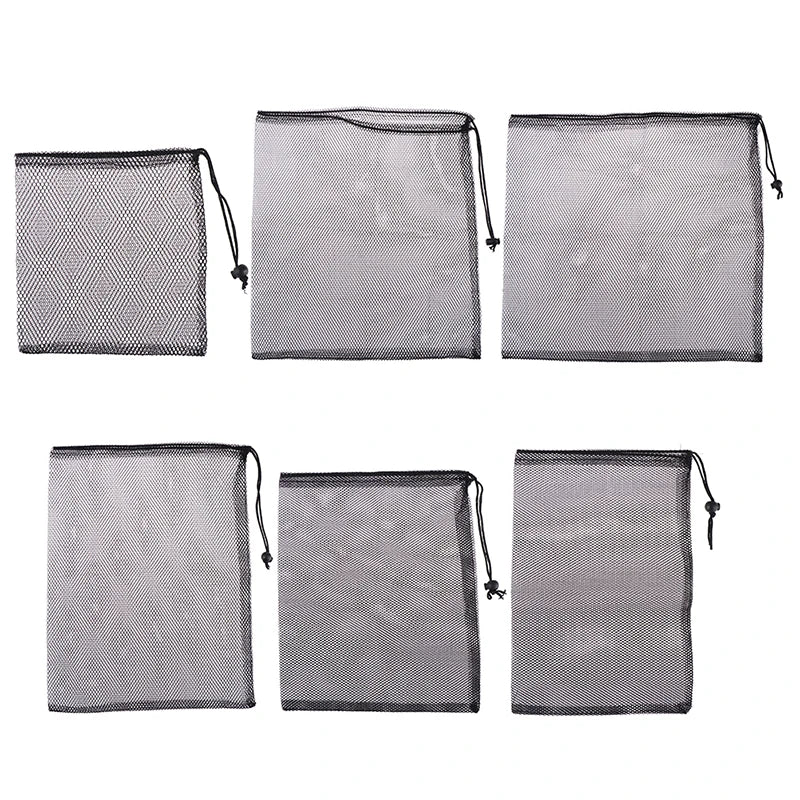 1Pcs Filter Mesh Bag Aquarium Pond For Bio Ball Carbon Media Ammonia Fish Tank Isolation Bag Accessories
