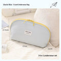 (New) 1PCS Large Capacity Portable Bra Underwear Organizer Travel Storage Bag Lingerie Pouch Socks Packing Bag