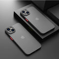 The New Anti-drop 2 in 1 Case For iphone SE 2020 7 8 6 Plus X XR XS 11 12 13 14 Pro Max Frosted Fine Pore Skin Protection Cases