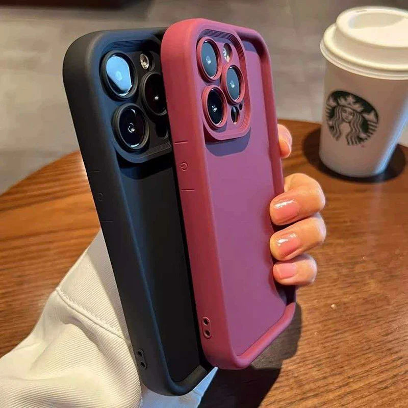 Thickened Shockproof Case for iPhone 18 17 16 15 14 13 12 11 Pro Max Candy Color Cover for IPhone 17e 16e 7 8 Plus X XS XR Air