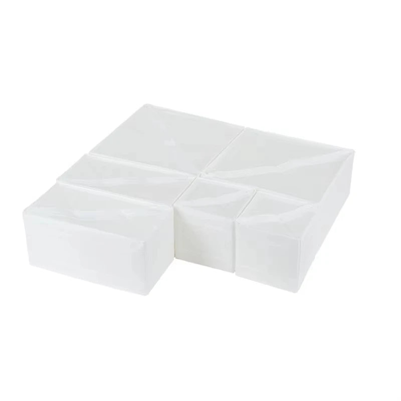Oxford Drawer Organizer Underwear Bra Storage Box Foldable Wardrobe Storage Containers Separator Clothes Organizing Boxes