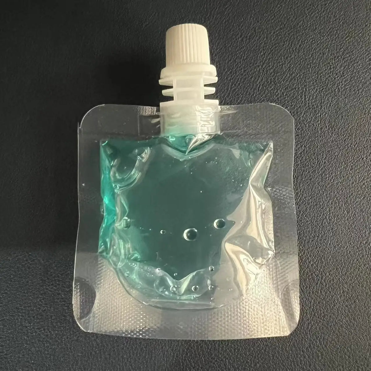 10Pcs 0.86Dia Stand Up Plastic Drink Bag Packaging Spout Pouch DIY Beverage Liquid Juice Milk Coffee Camping Outdoor Storage