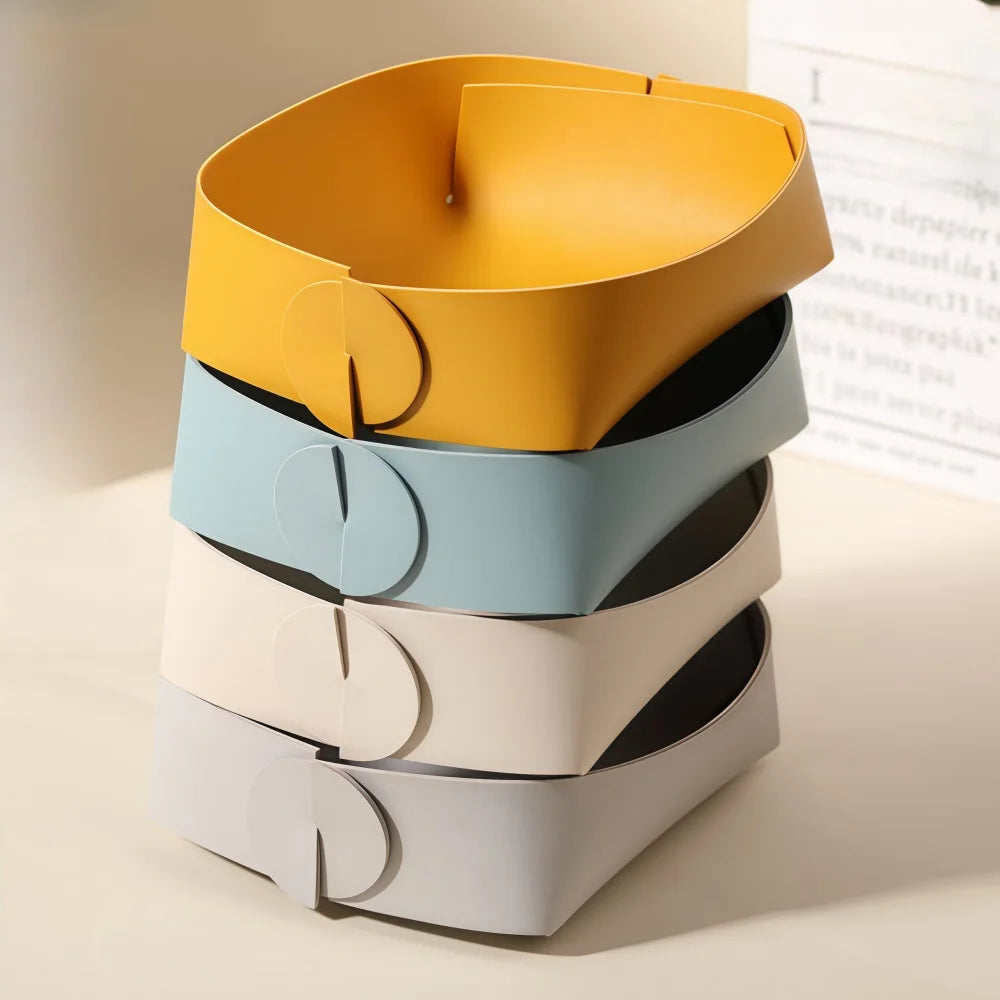1PC 15x14x6cm Storage Tray Set Stylish Multi-Function Desktop Entryway Decor Key Jewelry Sundries Organizer Home Office Tabletop
