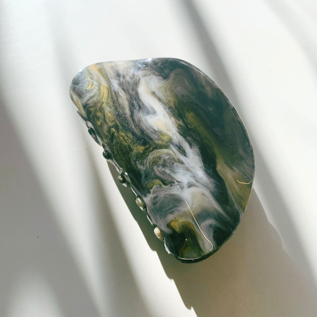 Velvet Claws Black Nebula Hair Clip
