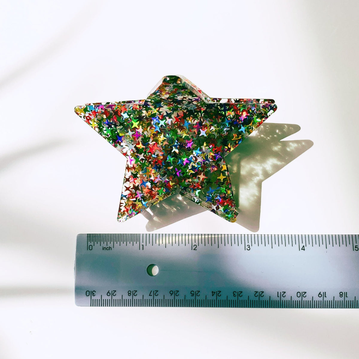 Velvet Claws Glitter Star Hair Claw