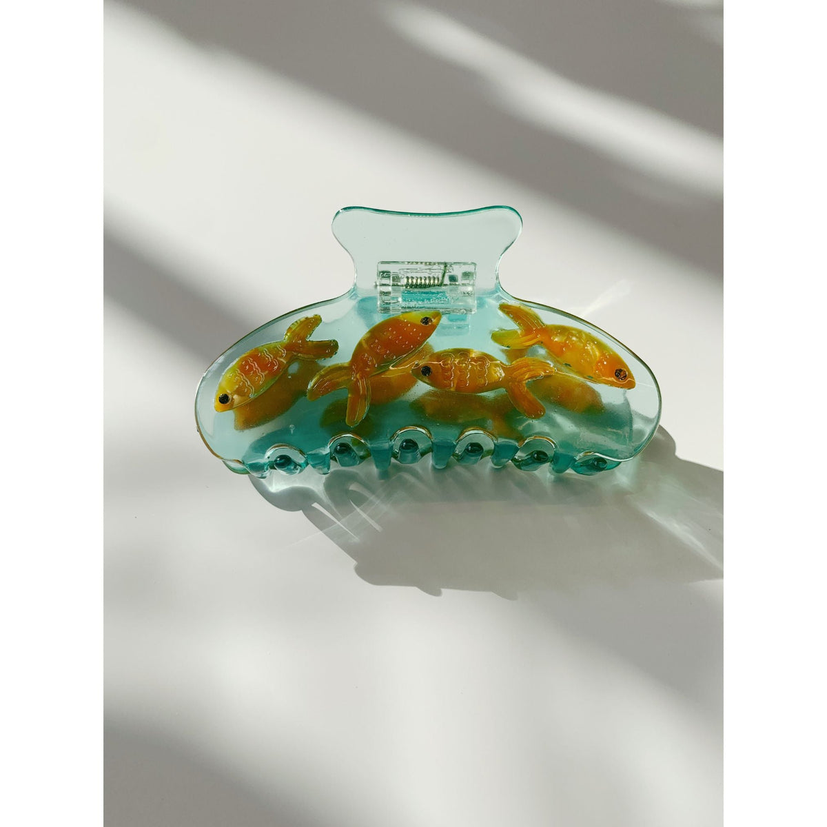 Velvet Claws Goldfish Hair Clip | School of Gold Fish Hair Claw