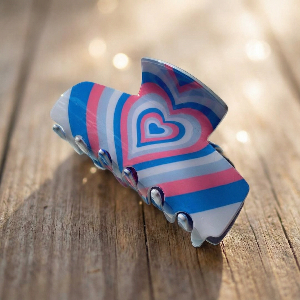 Velvet Claws Hair Clip | The Foxy in Blue Jeans Hair Claw