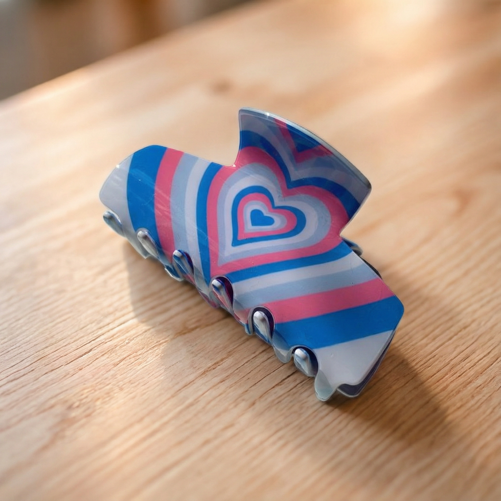 Velvet Claws Hair Clip | The Foxy in Blue Jeans Hair Claw