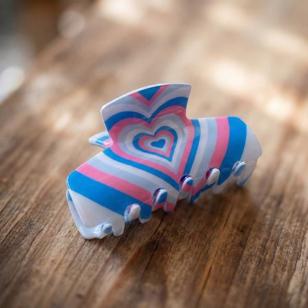 Velvet Claws Hair Clip | The Foxy in Blue Jeans Hair Claw