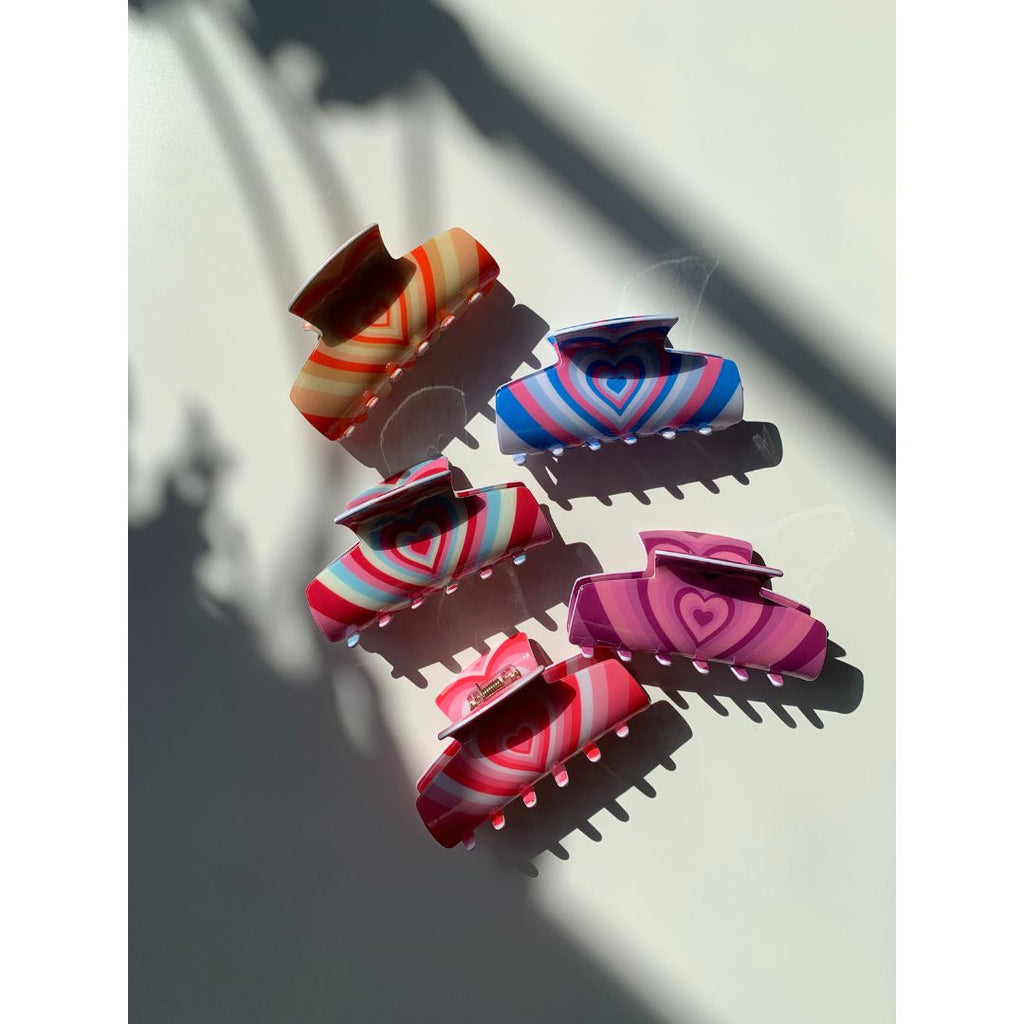 Velvet Claws Hair Clip | The Foxy in True Love Red Hair Claw