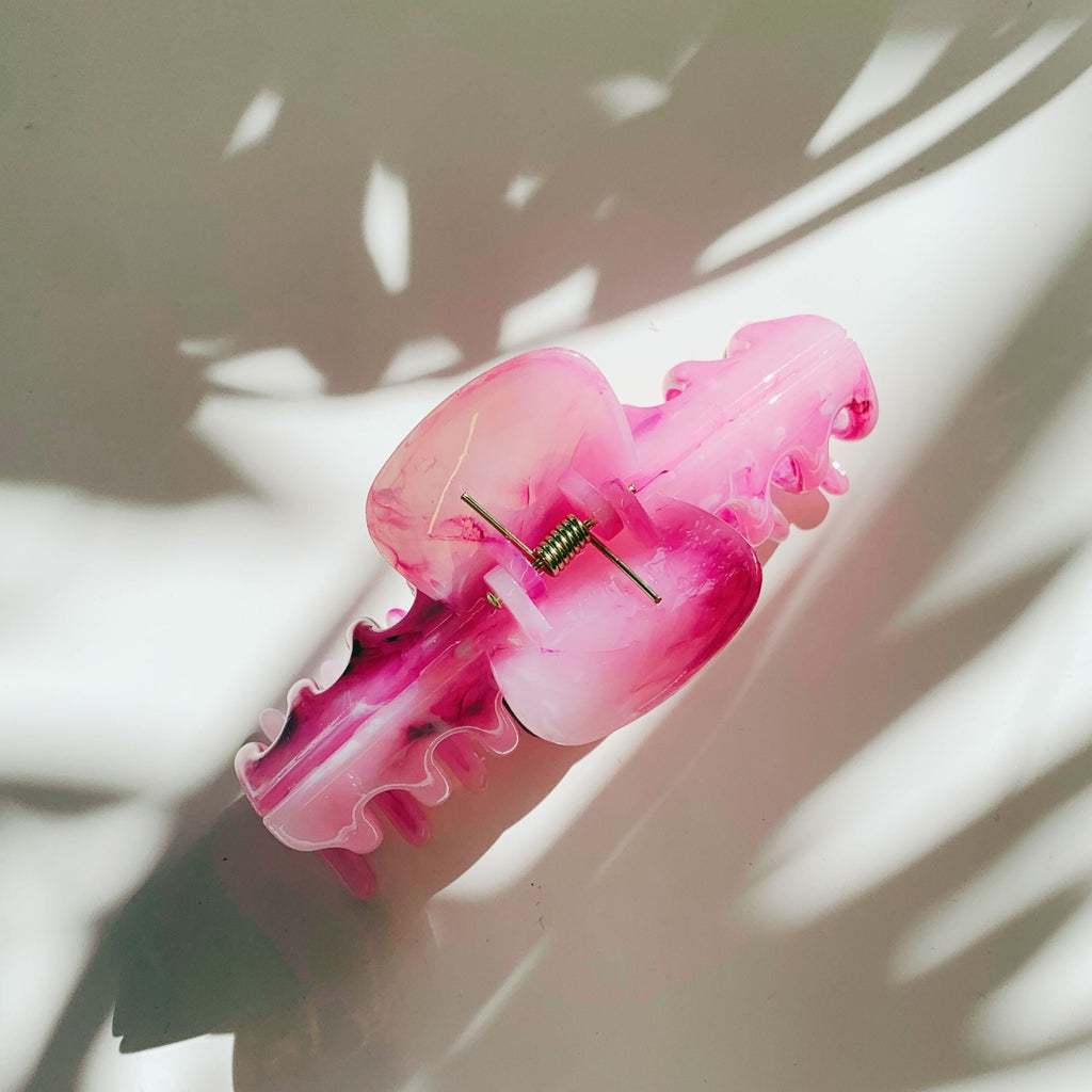 Velvet Claws Hair Clip | The Lobster in Berries & Cream Swirl Hair Claw