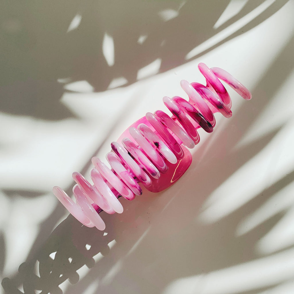 Velvet Claws Hair Clip | The Lobster in Berries & Cream Swirl Hair Claw