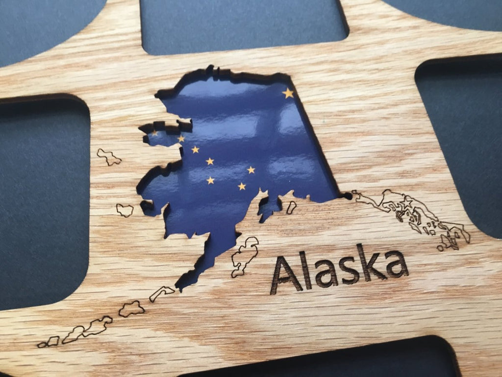 Alaska Picture Frame - State Photo Frame