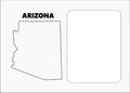 Arizona Picture Frame - State Photo Frame