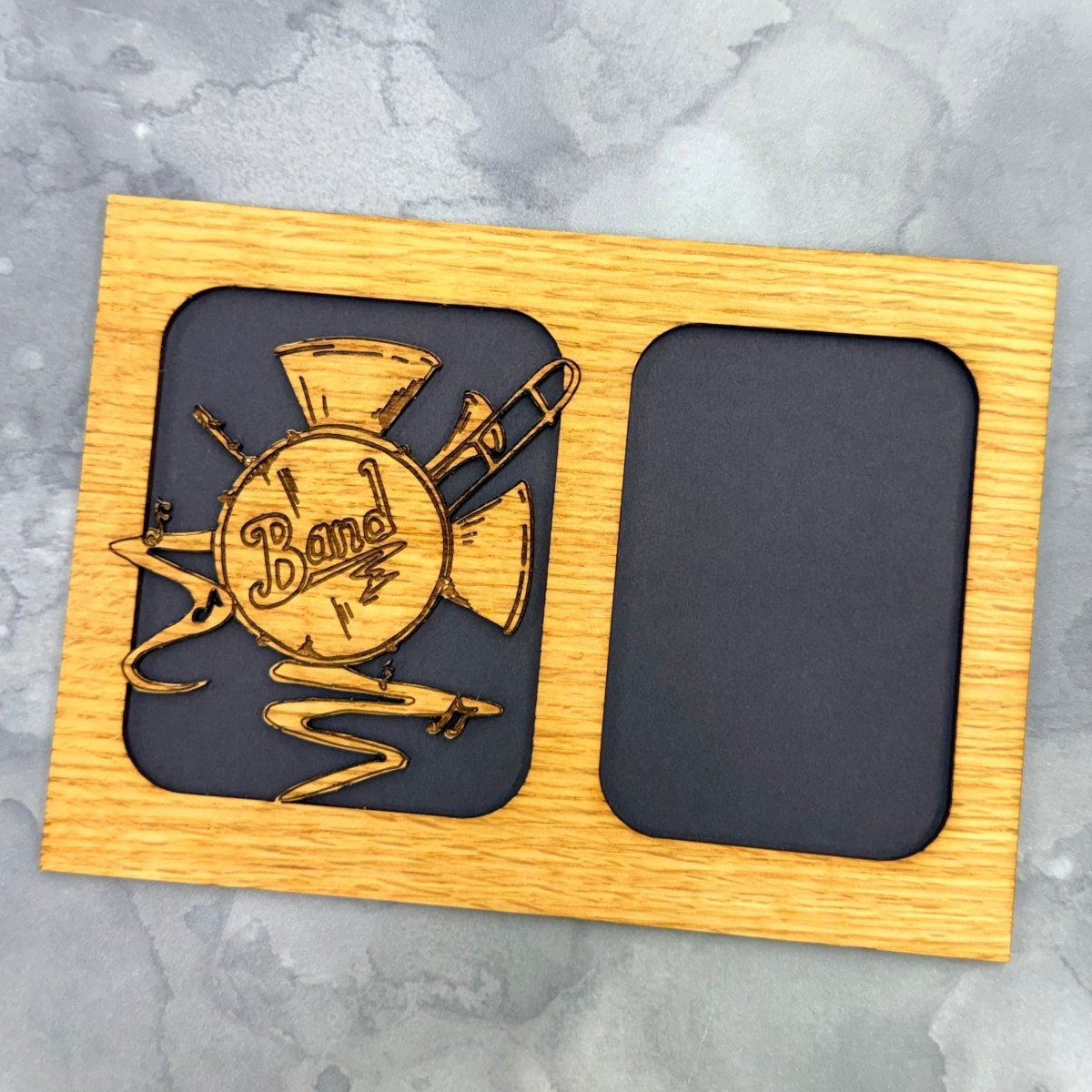 Band Picture Frame - Personalized with instrument