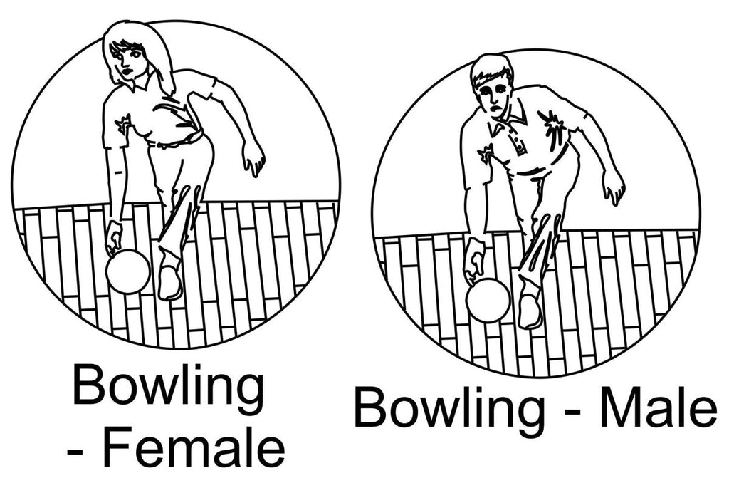 Bowling Picture Frame - Gift for Bowler