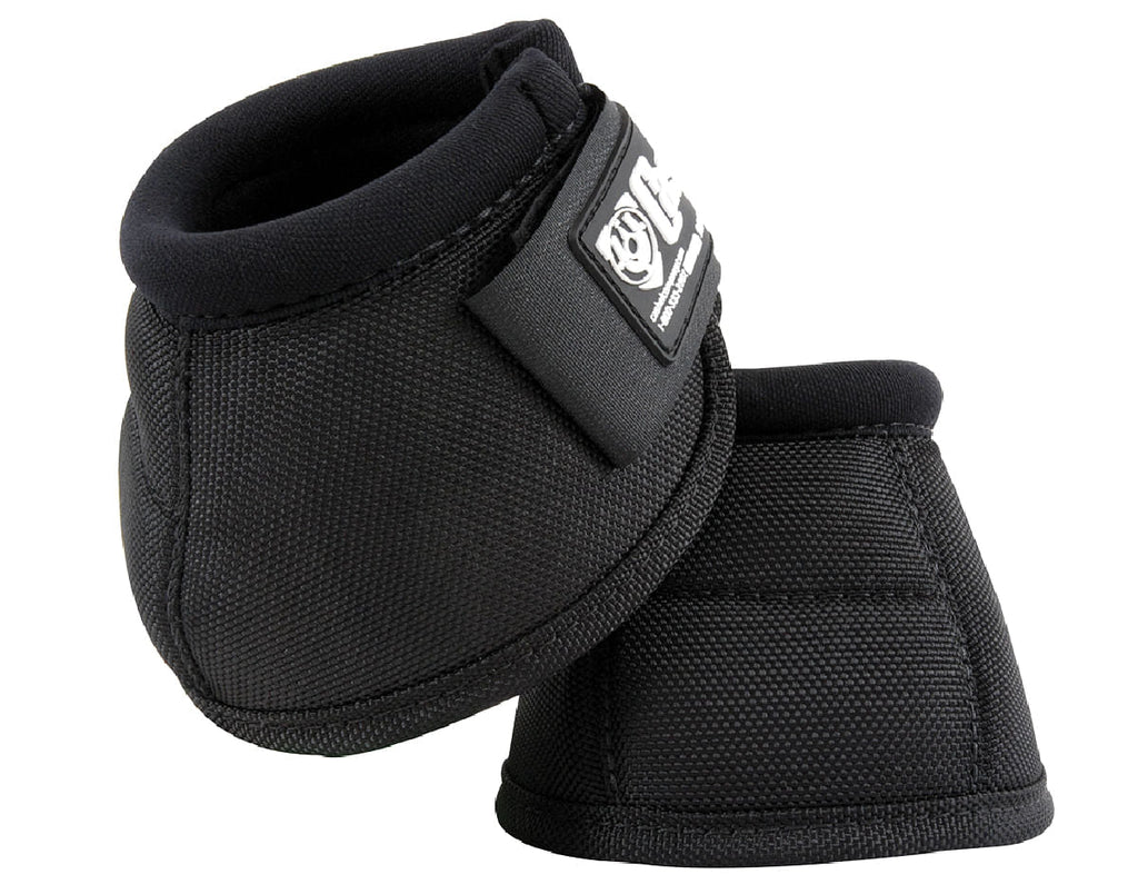 Cashel No-Turn Bell Boots, Black, Pair