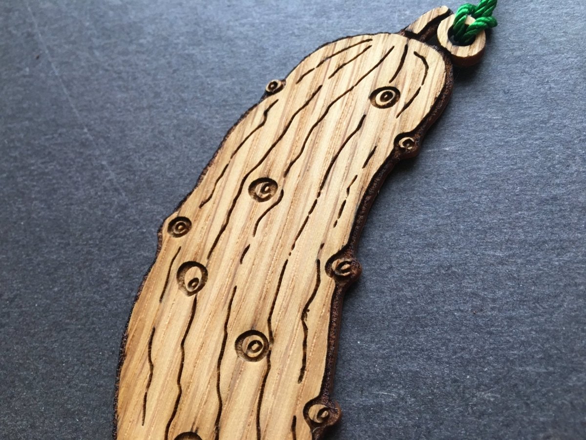 Whimsical Christmas Pickle Ornament