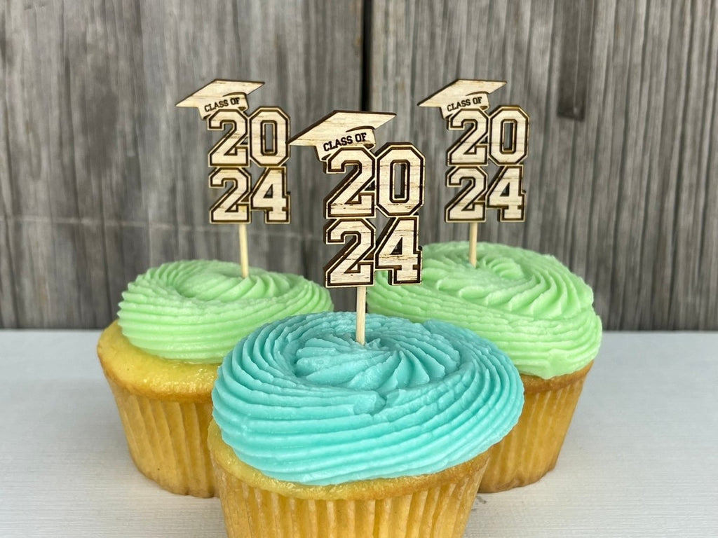 Class of 2027 Cupcake Toppers