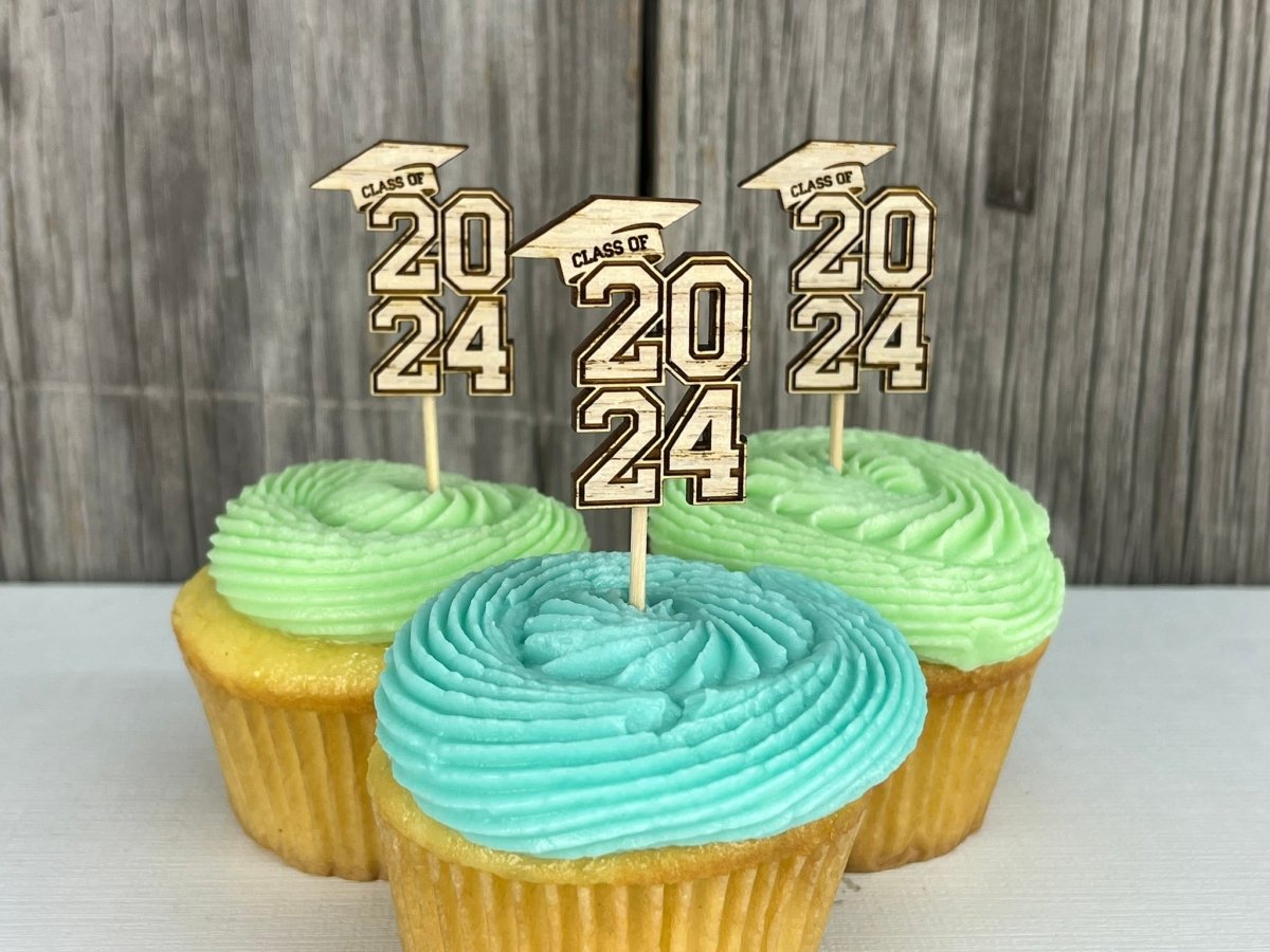 Class of 2027 Cupcake Toppers