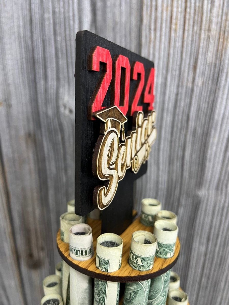 Class of 2027 Personalized Money Tree for Graduation