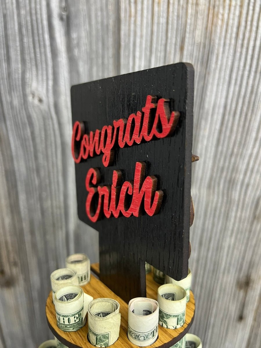 Class of 2027 Personalized Money Tree for Graduation