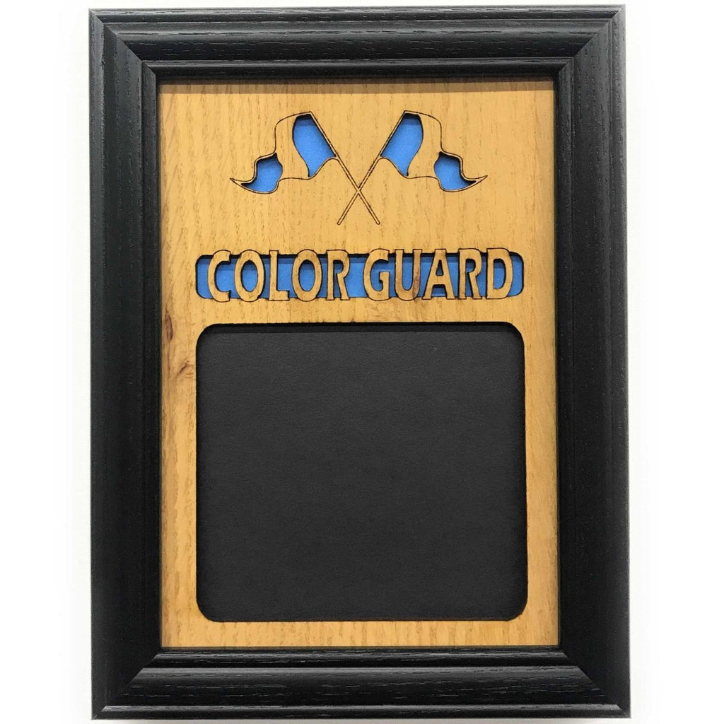 Color Guard Picture Frame - Wood Picture Frame