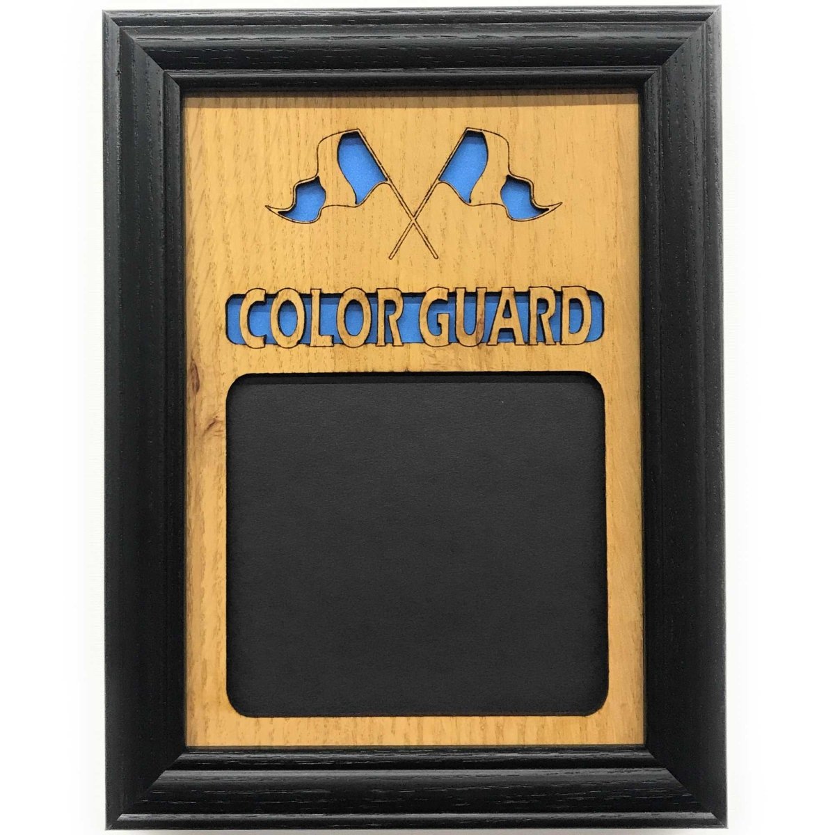 Color Guard Picture Frame - Wood Picture Frame