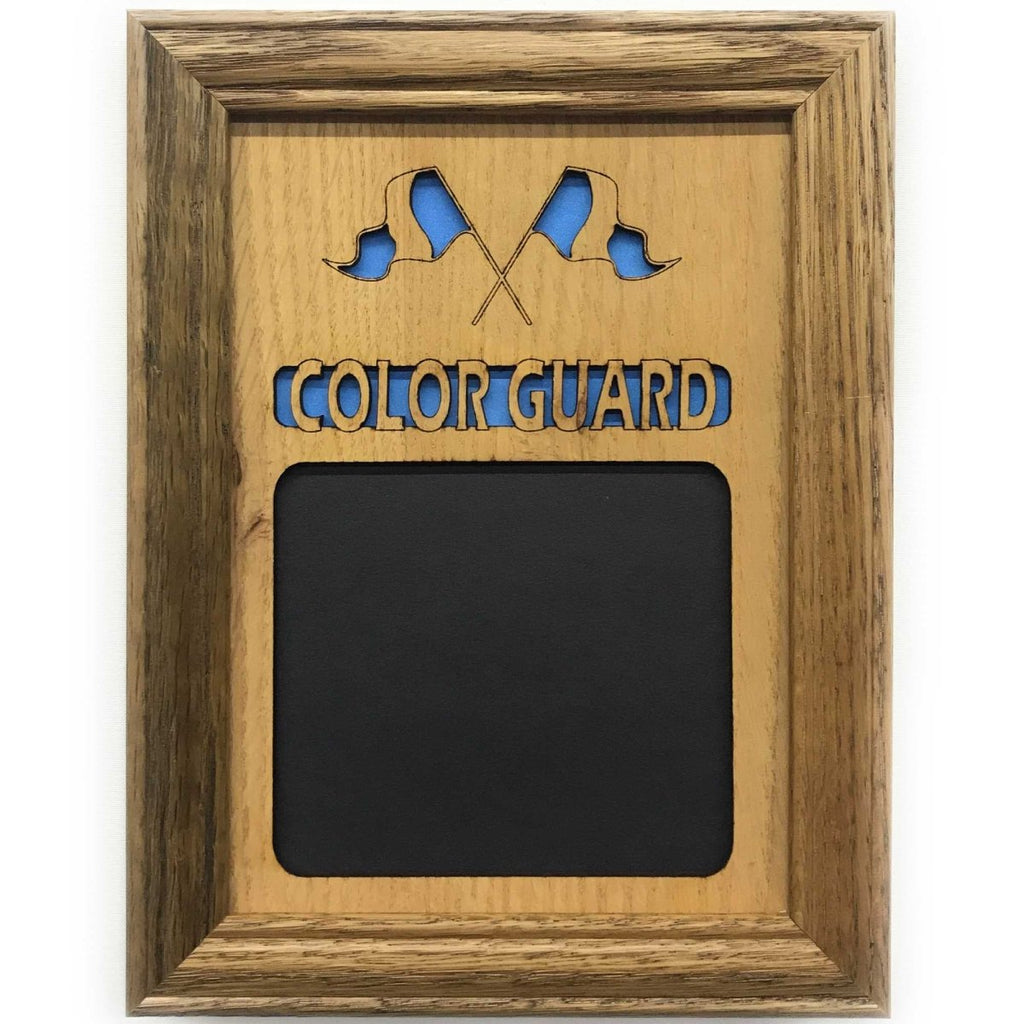 Color Guard Picture Frame - Wood Picture Frame