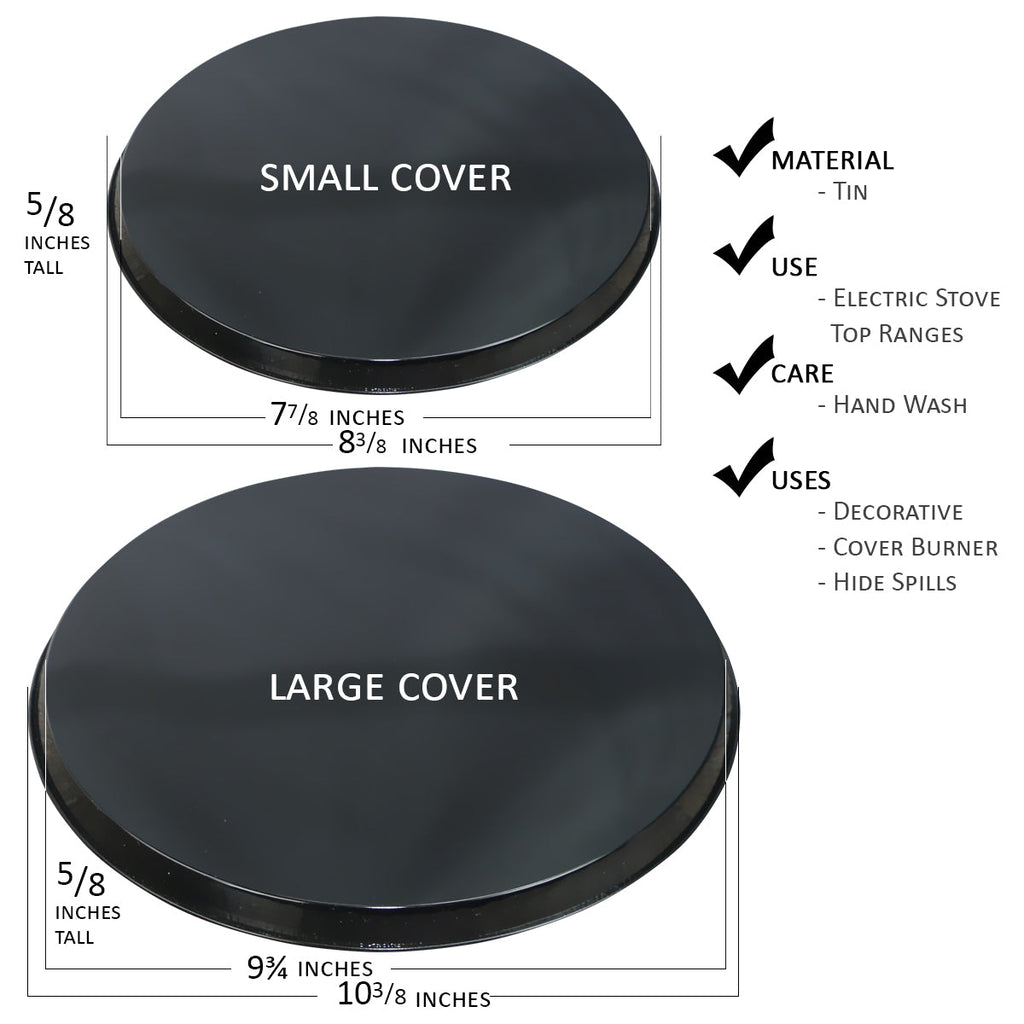 Tin Burner Cover Set, Rooster & Cooper Kettle