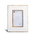 Rhythm Cycles Picture Frame White Resin Inlay 4x6 5x7 8x10