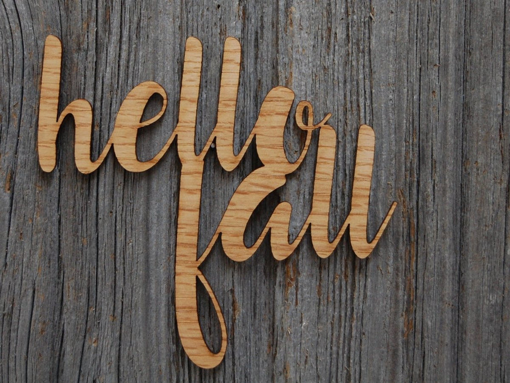 Hello Fall Sign
