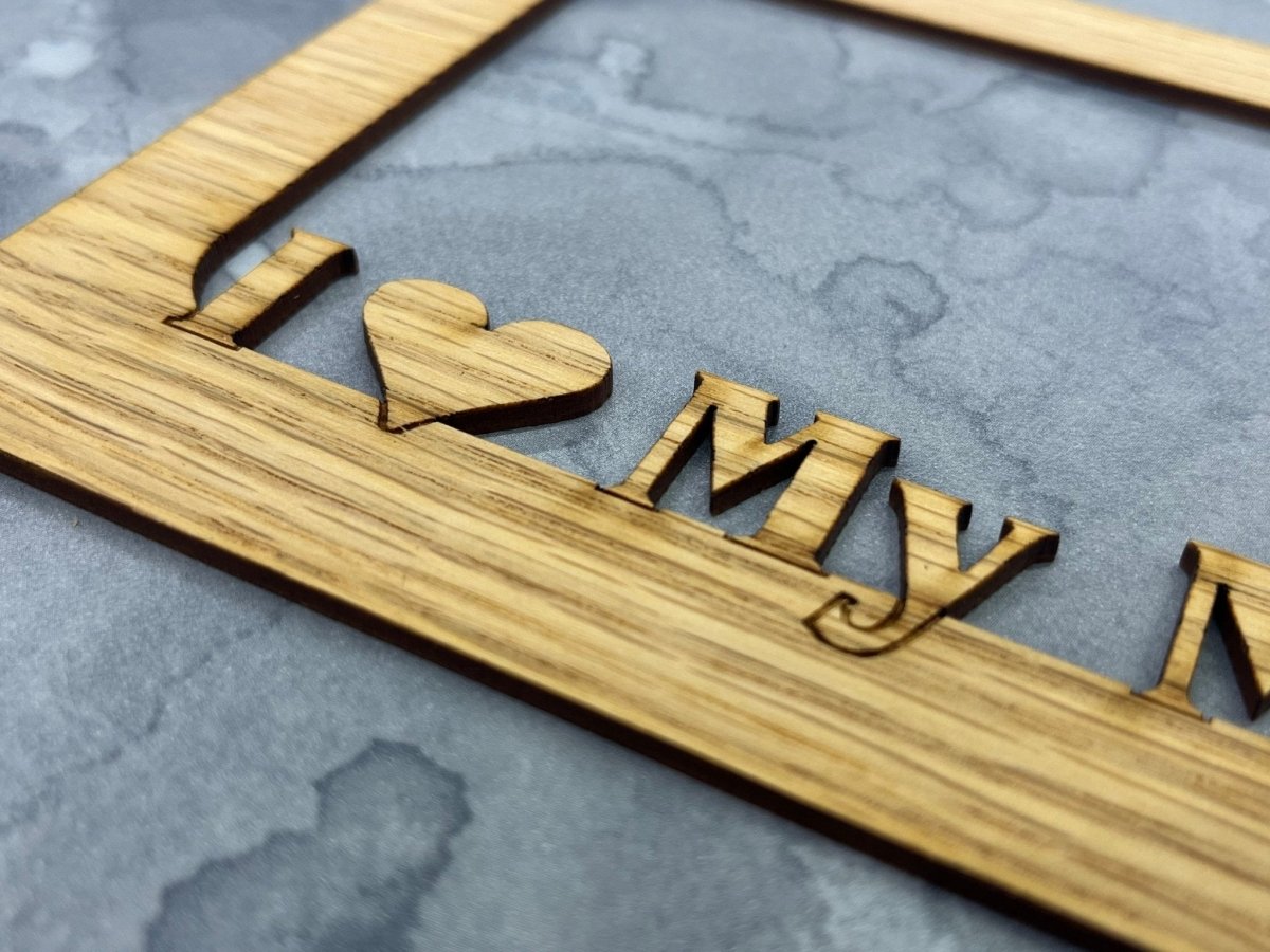 I Love My Dog Picture Frame - Gift for New Dog